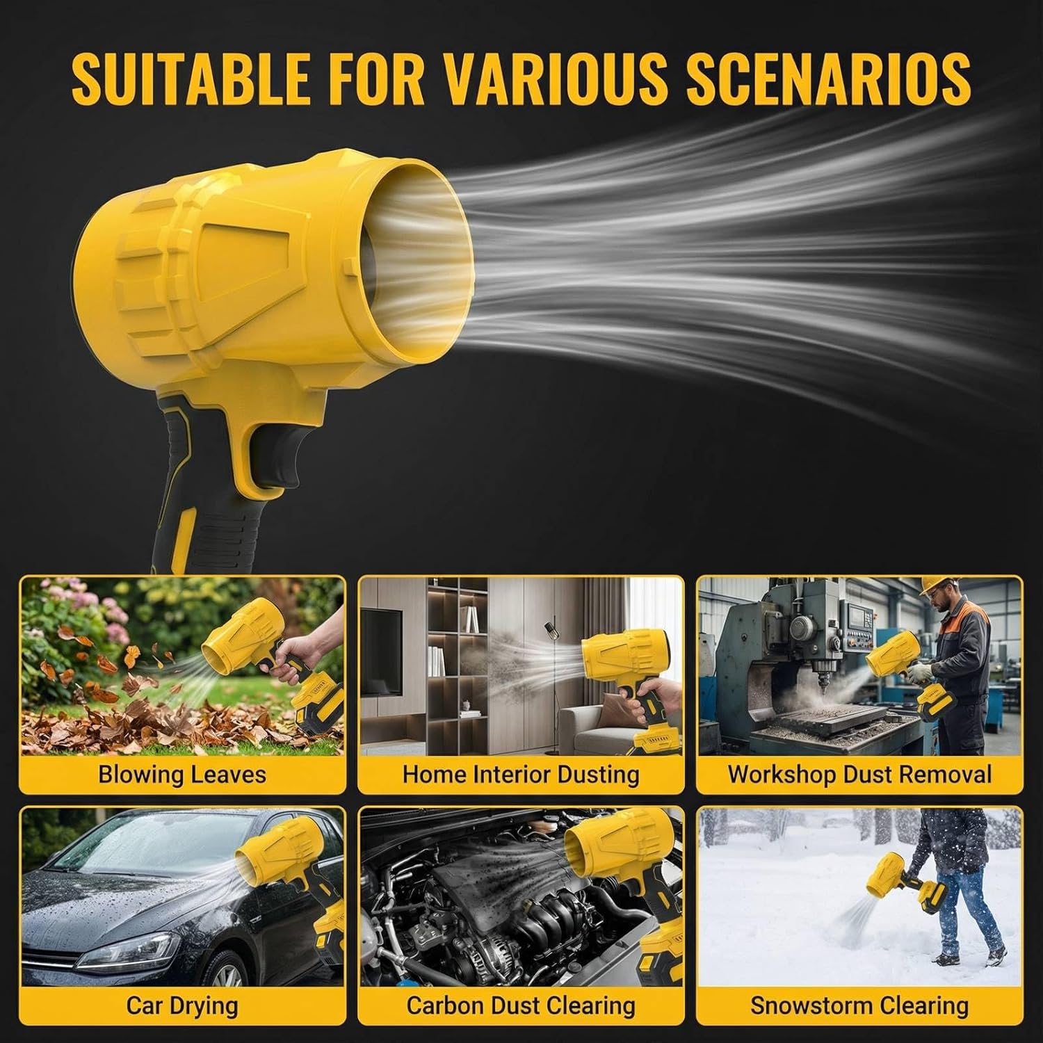 Wireless blower brushless turb - Dryer Car Blower avaliação e preço