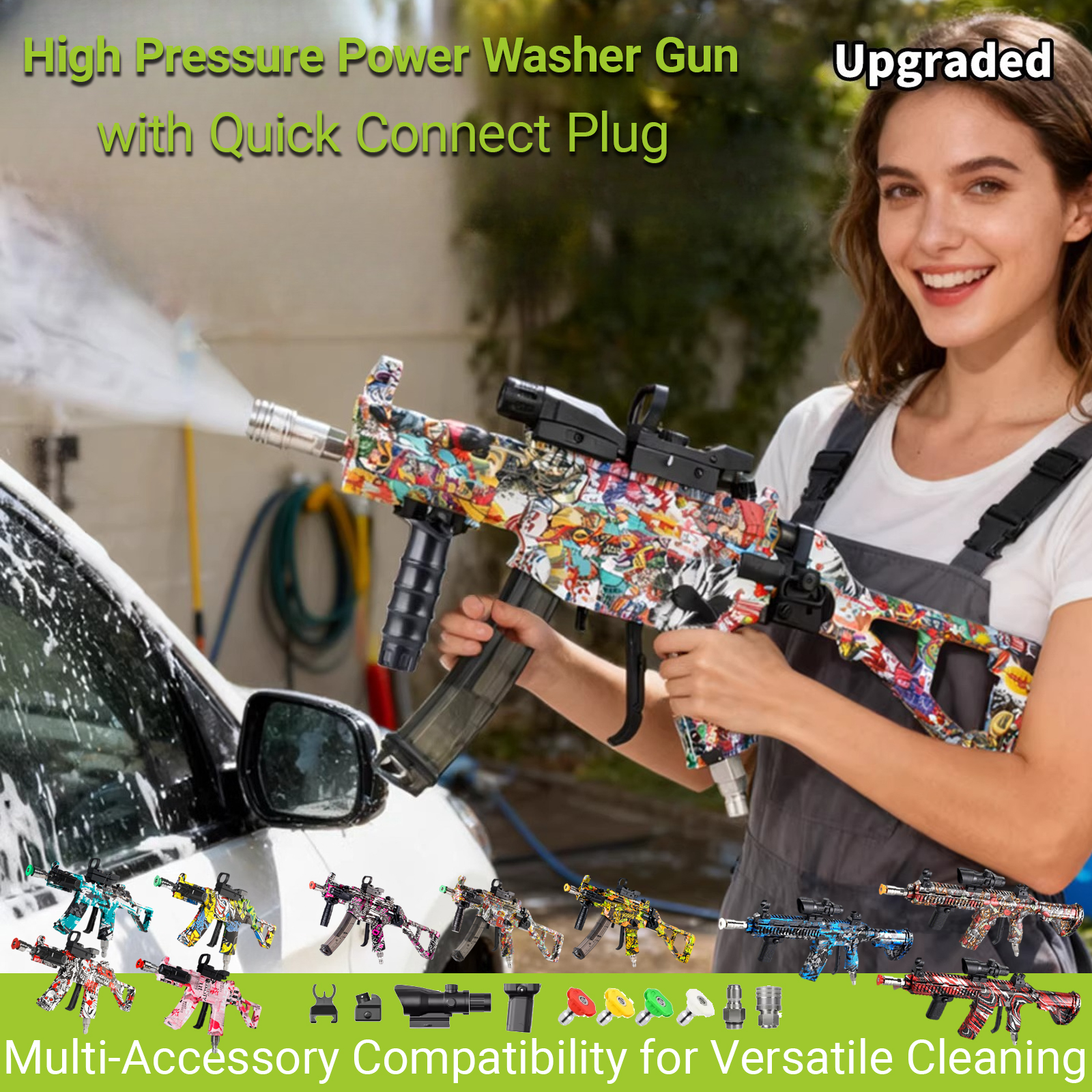 High Pressure Power Washer Gun - Pressure Washer Foam Gun avaliação e preço