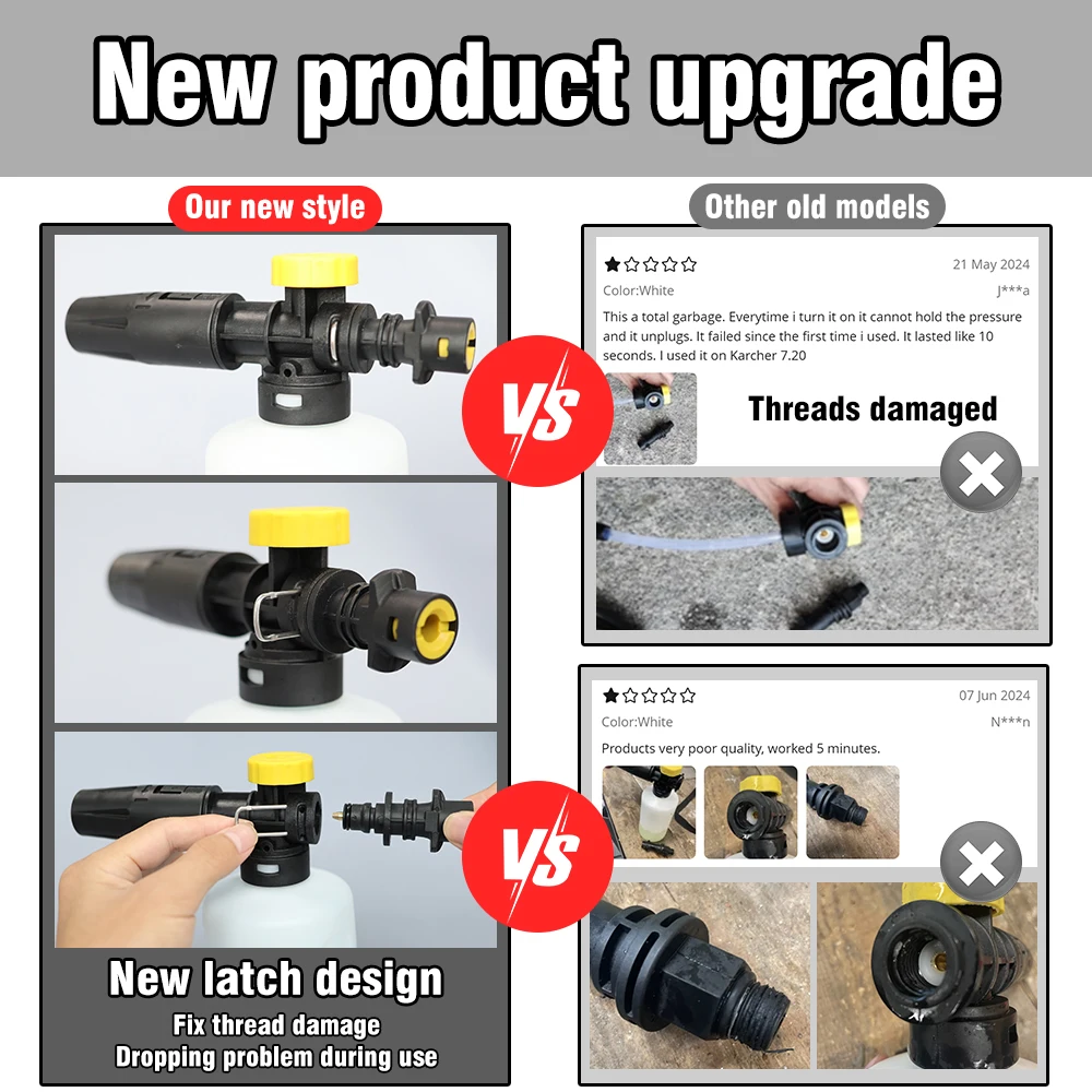 Foam Cannon for Karcher K2 K3  - Pressure Washer Foam Gun avaliação e preço