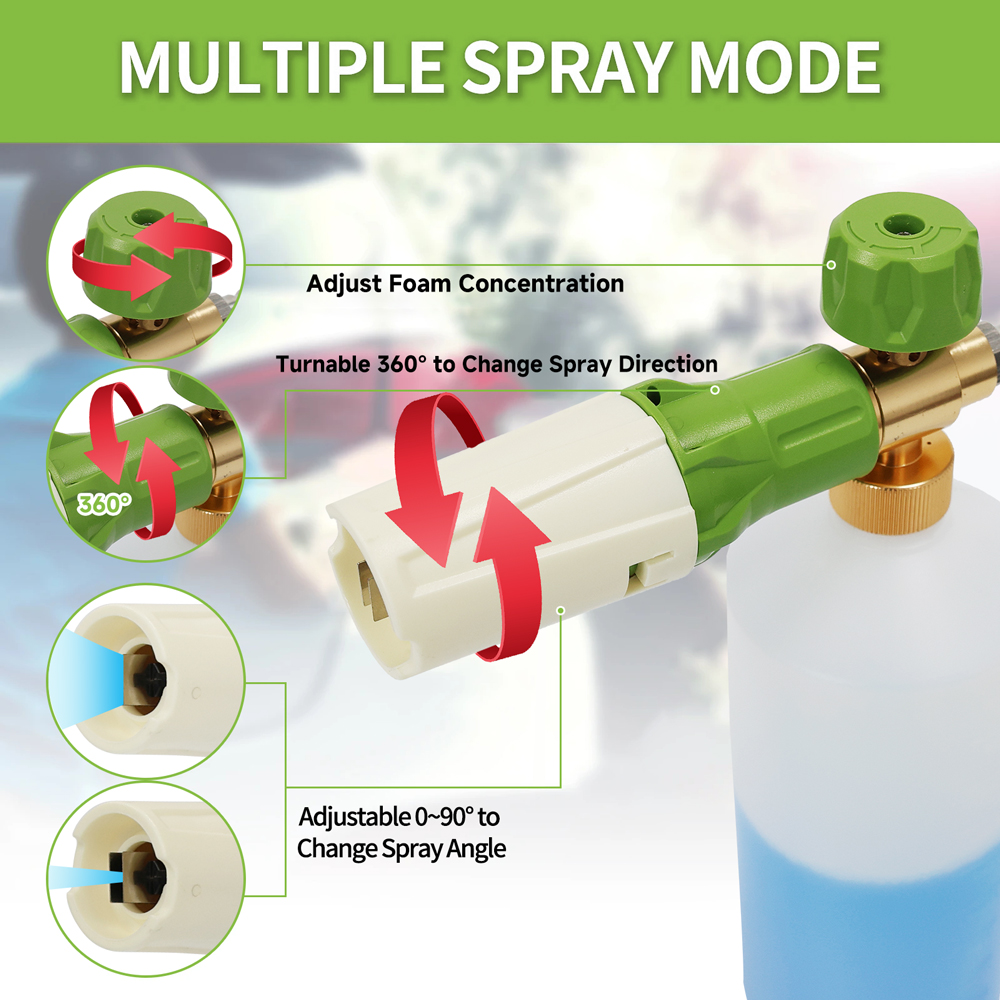 Aluminum Foam gun Lance Foam c - Pressure Washer Foam Gun avaliação e preço