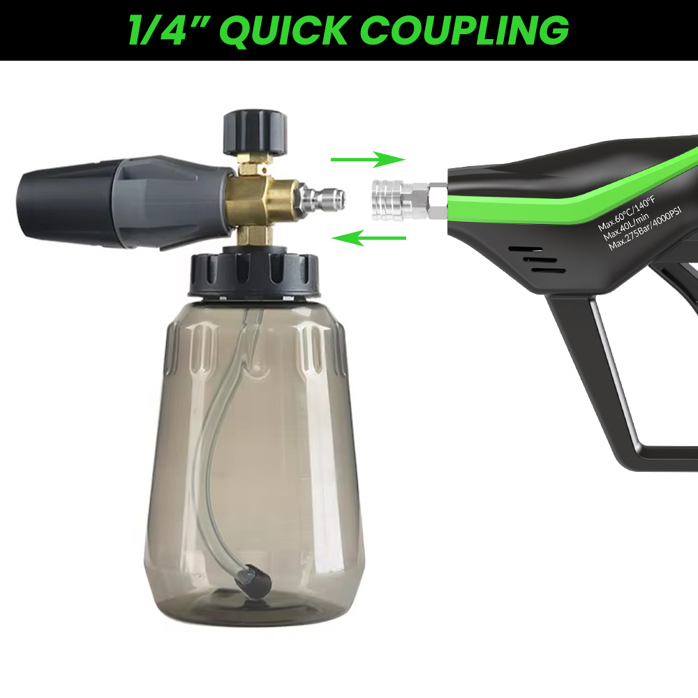 High Pressure Washer Accessori - Pressure Washer Foam Gun avaliação e preço