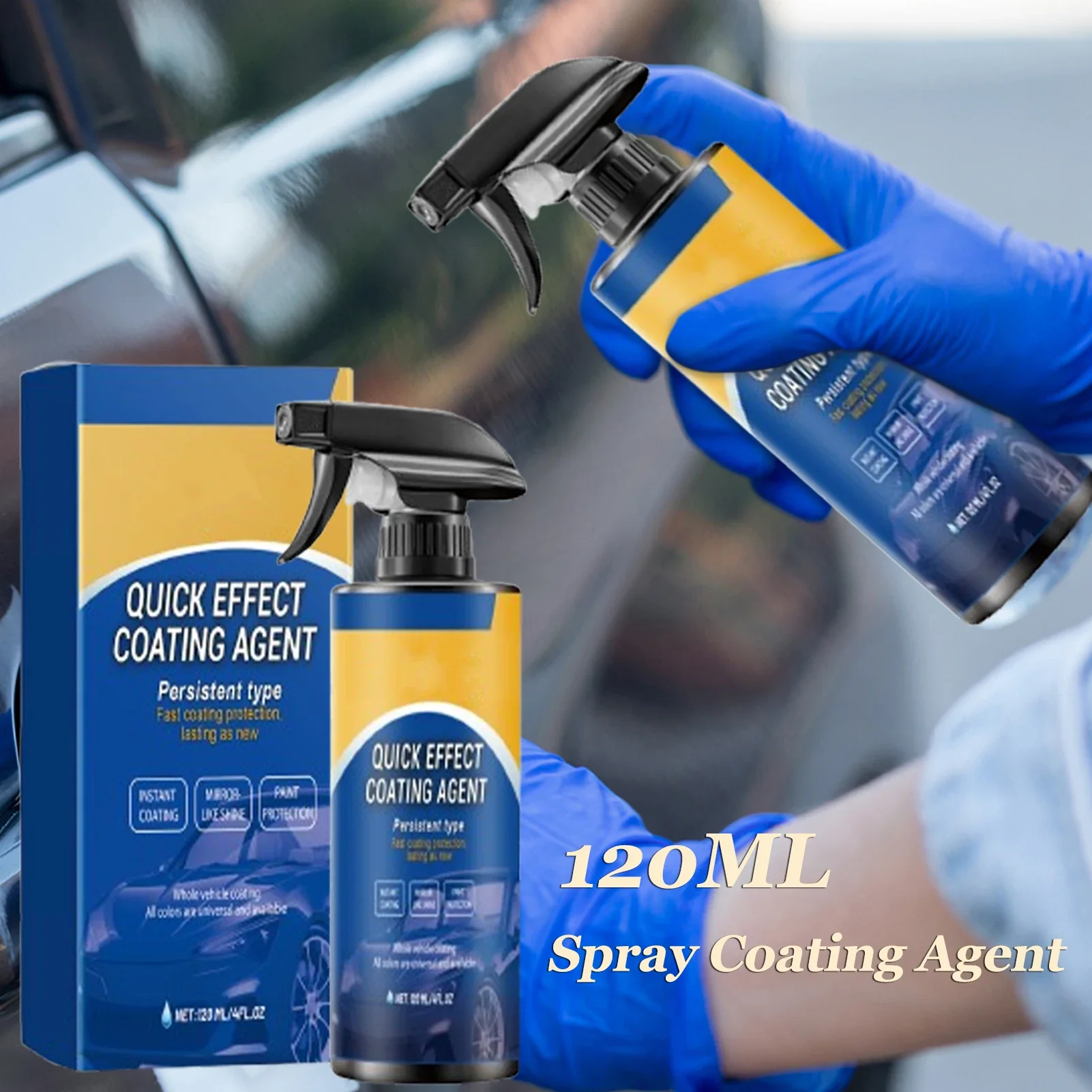 NEW Car Coating Spray Hydropho - Car Wax Ceramic Coating avaliação e preço