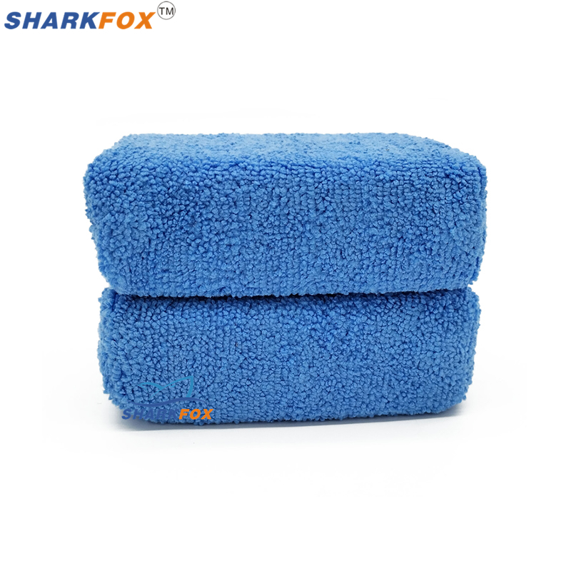 Sharkfox 5Pcs/Lot Rectangular  - Wax Applicator Pad avaliação e preço
