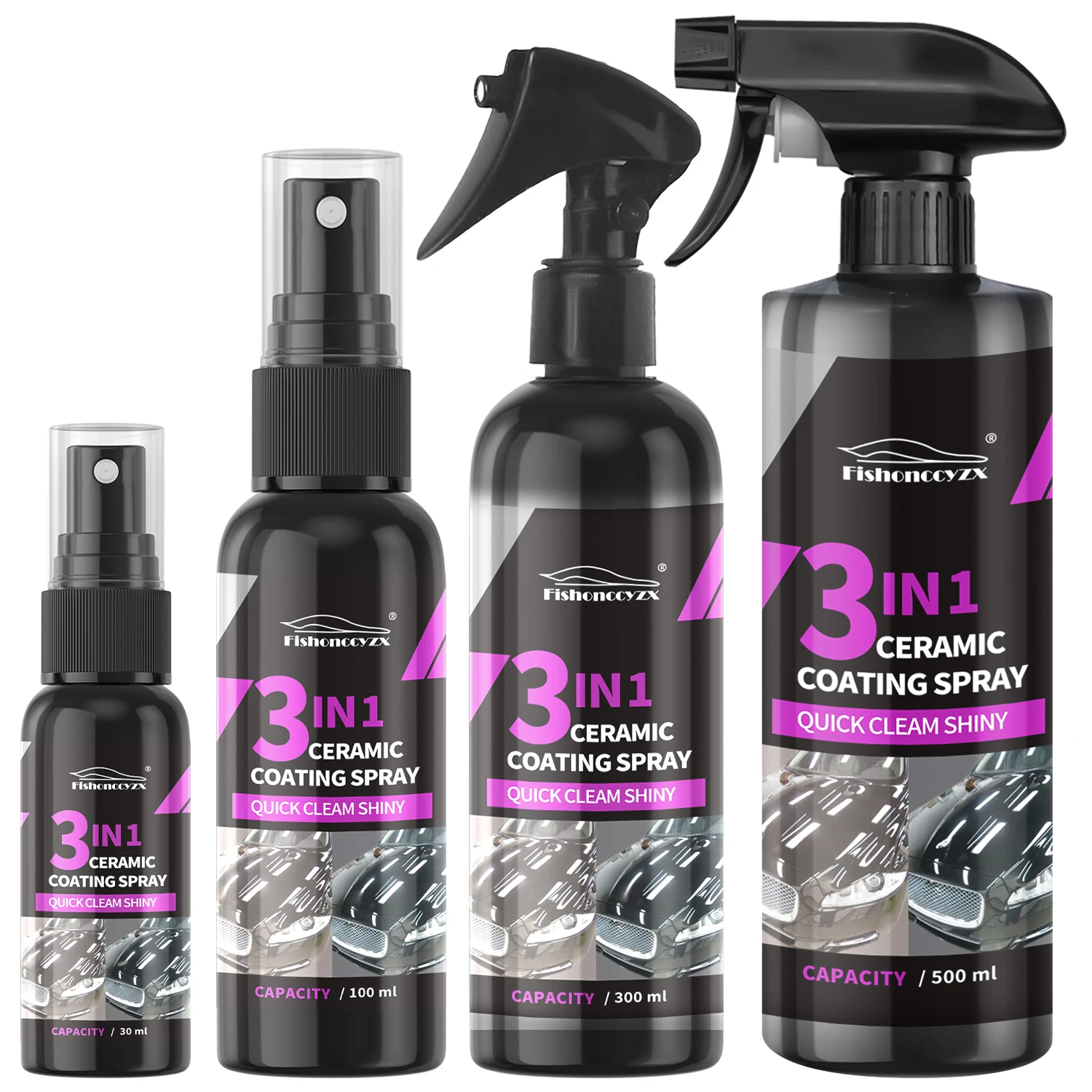 3 in 1 Car Ceramic Liquid Coat - Car Wax Ceramic Coating avaliação e preço
