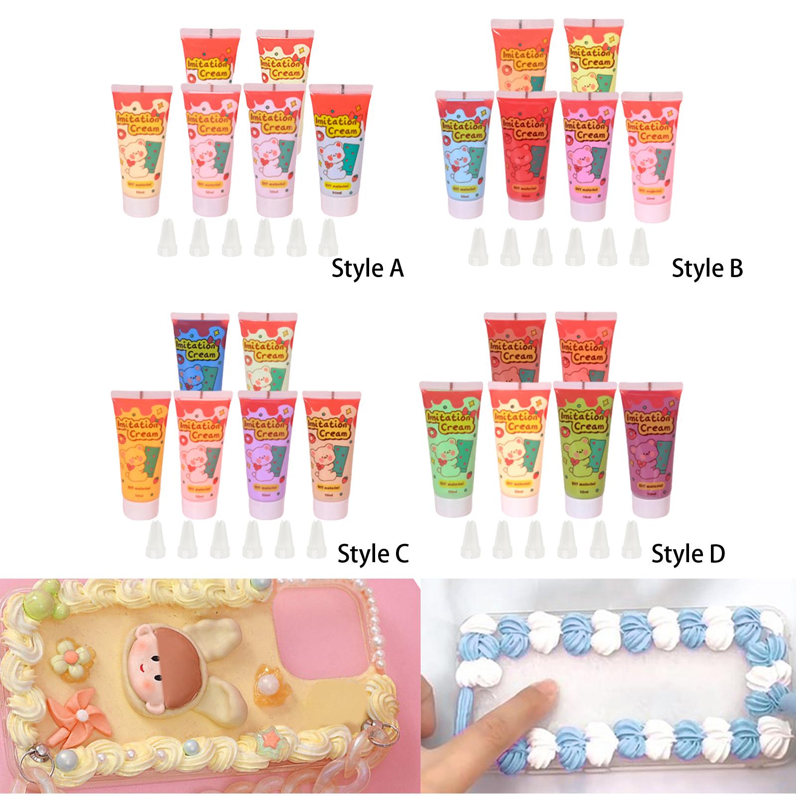 6x Cream Clay Glues DIY Phone  - Clay Bar Lubricant avaliação e preço