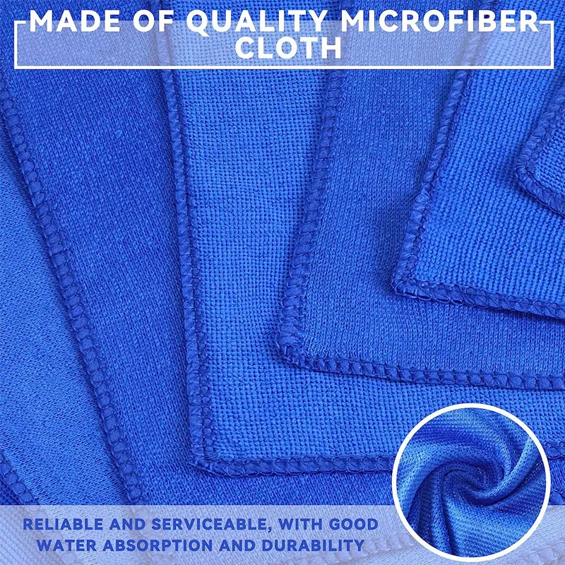 10/200PCS Microfiber Car Clean - Microfiber Towel Detailing avaliação e preço