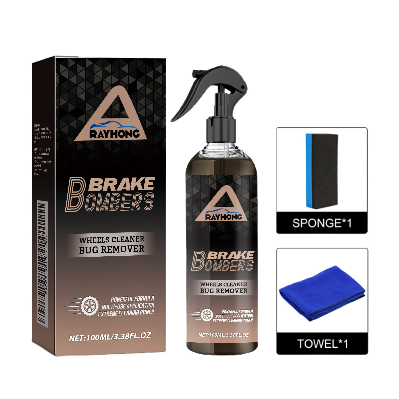 120ml Non Acid Wheel Cleaner B - Wheel Cleaner Alloy avaliação e preço