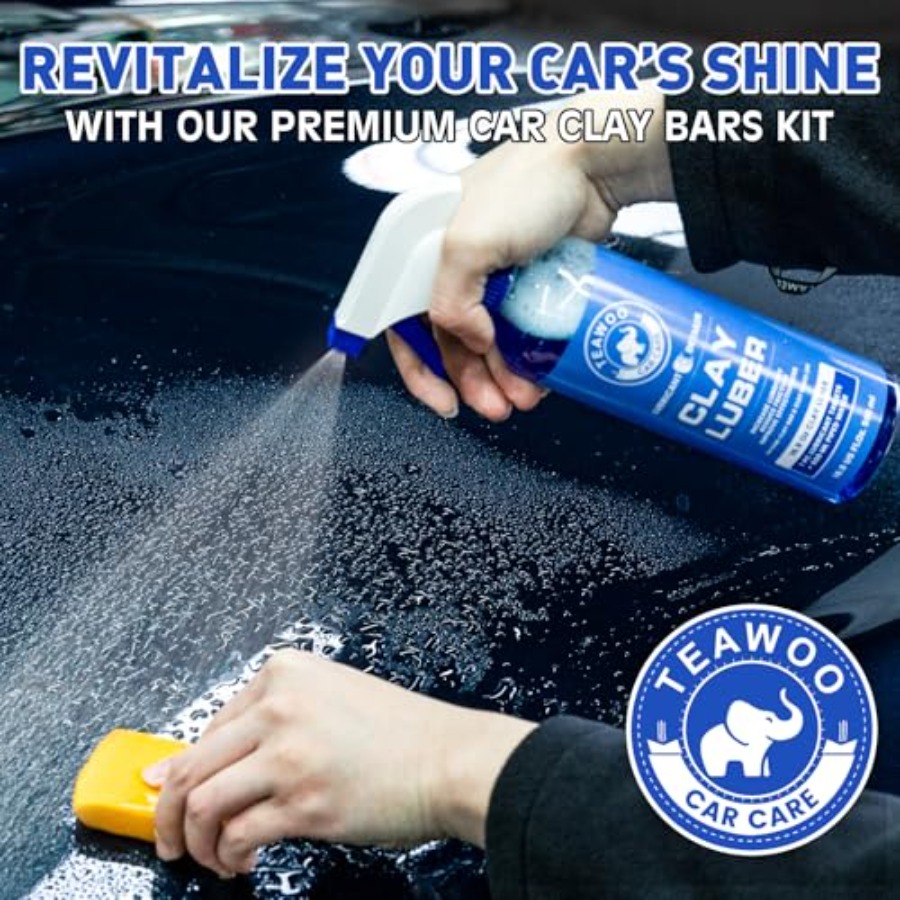 Clay Bars Kit, 6 Clay Bars and - Clay Bar Lubricant avaliação e preço