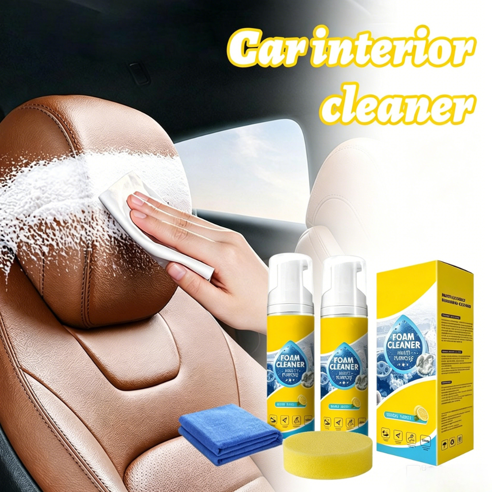 Car Interior Foam Cleaner For  - Leather Cleaner Interior avaliação e preço
