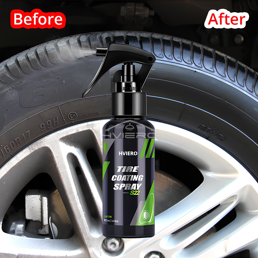 Tyre Gloss HVIERO S22 Tire Coa - Tire Shine Spray Sealant avaliação e preço