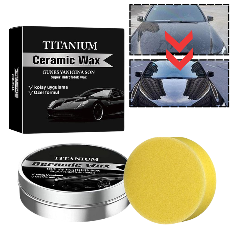 1-5pcs Ceramic Wax Cream Easy  - Car Wax Ceramic Coating avaliação e preço