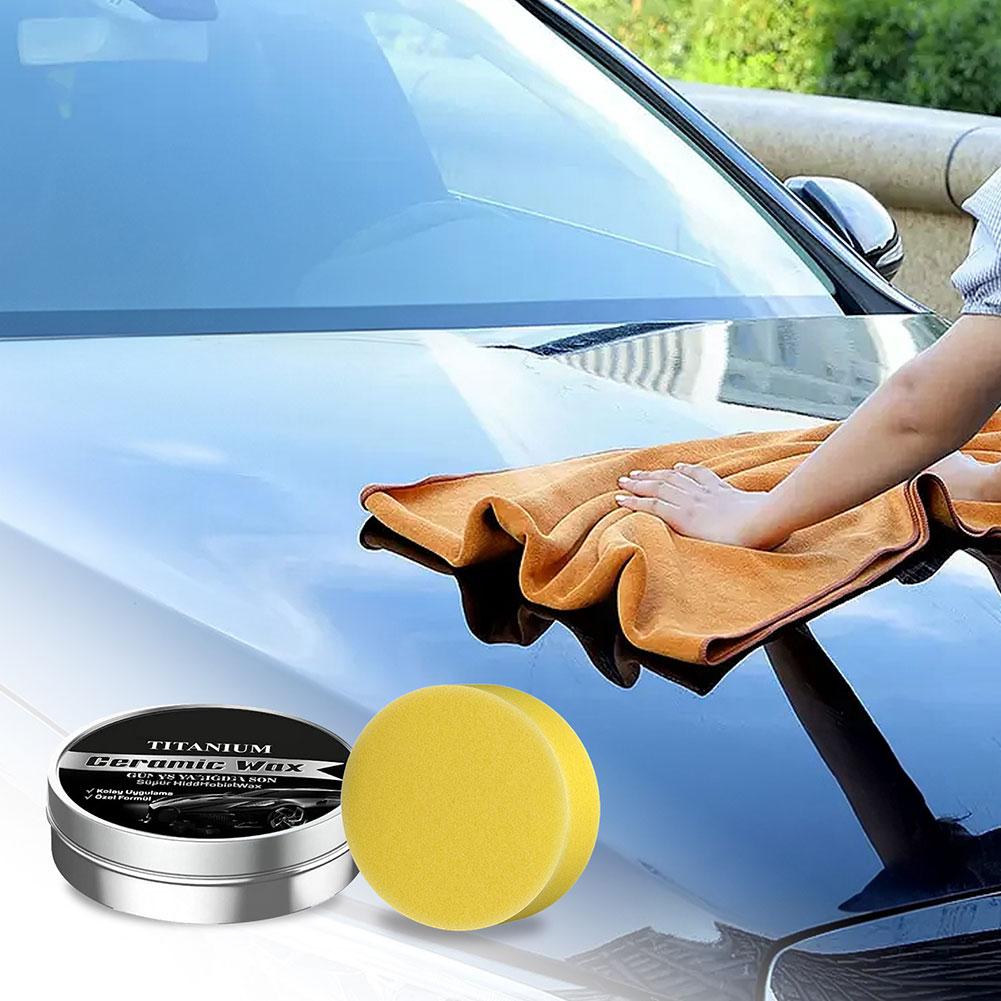 1-5pcs Ceramic Wax Cream Easy  - Car Wax Ceramic Coating avaliação e preço