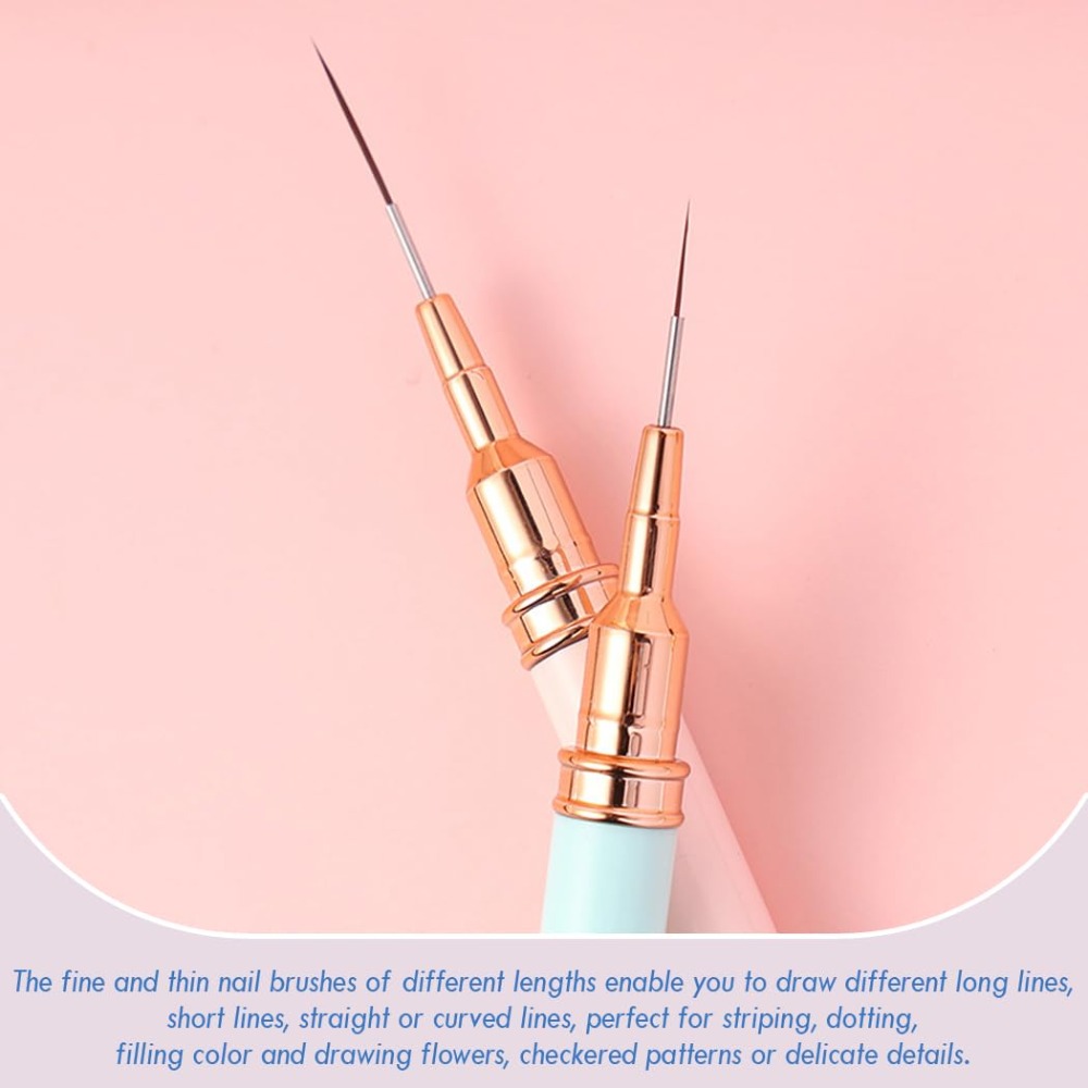 Professional Nail Art Liner Br - Detailing Brush Set avaliação e preço