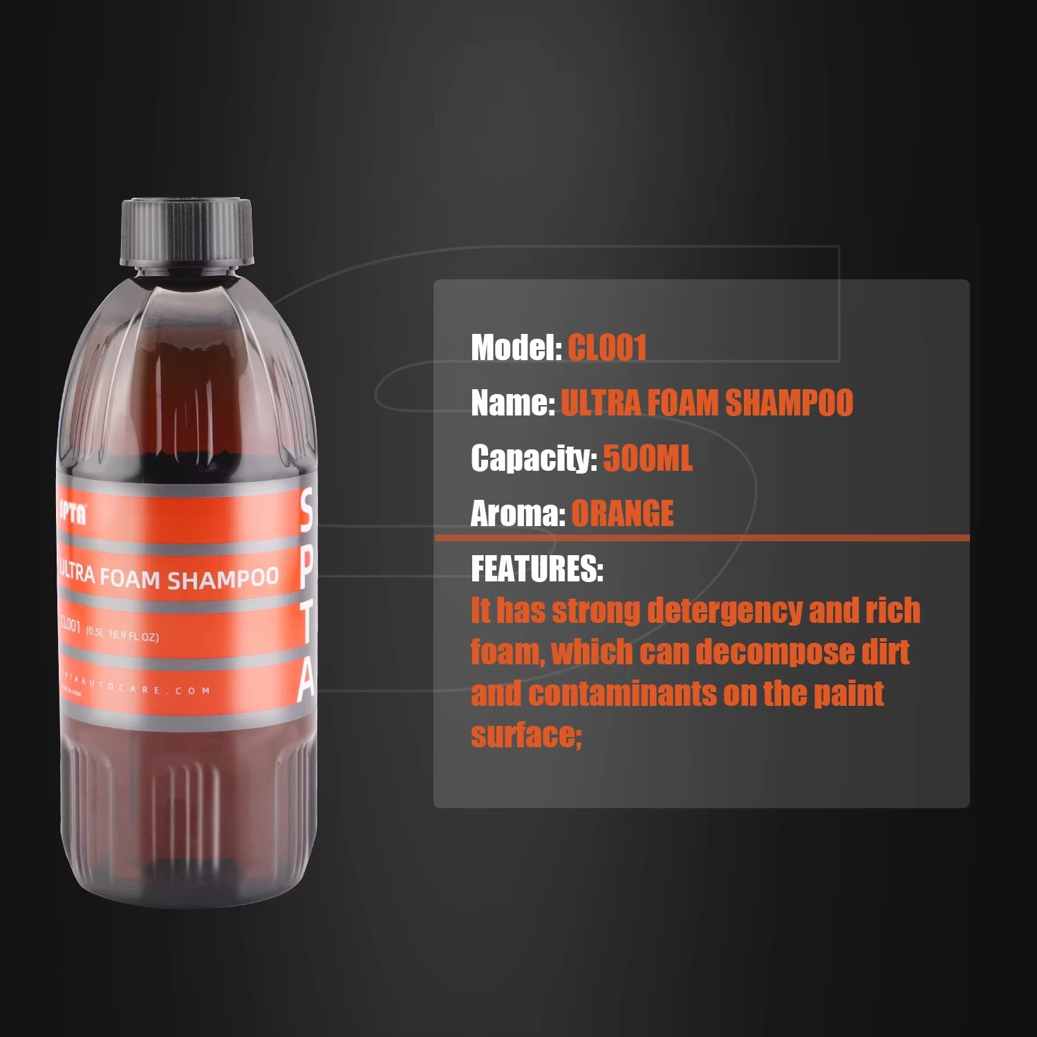 SPTA Ultra Foam Shampoo (17 fl - Car Shampoo Ph avaliação e preço