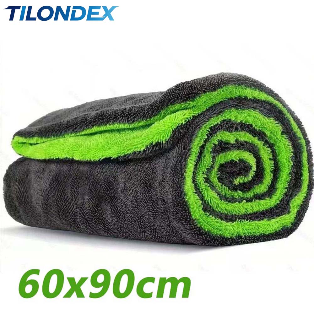1PC 1000GSM Dual-Sided Microfi - Microfiber Towel Detailing avaliação e preço