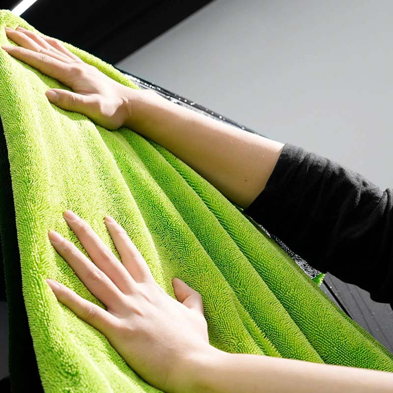 1PC 1000GSM Dual-Sided Microfi - Microfiber Towel Detailing avaliação e preço