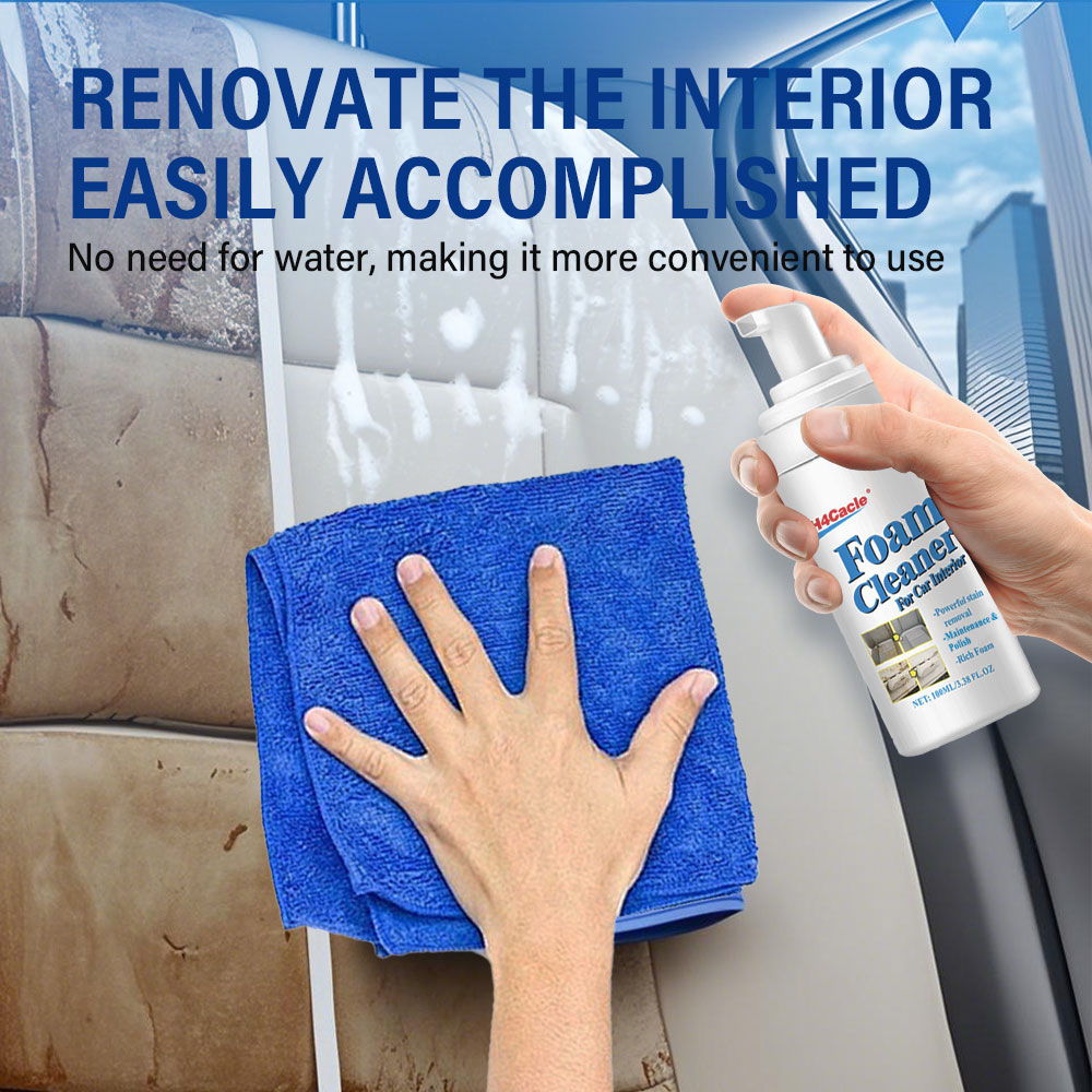 Multi-Purpose Foam Cleaner Car - Seat Cleaner Fabric avaliação e preço