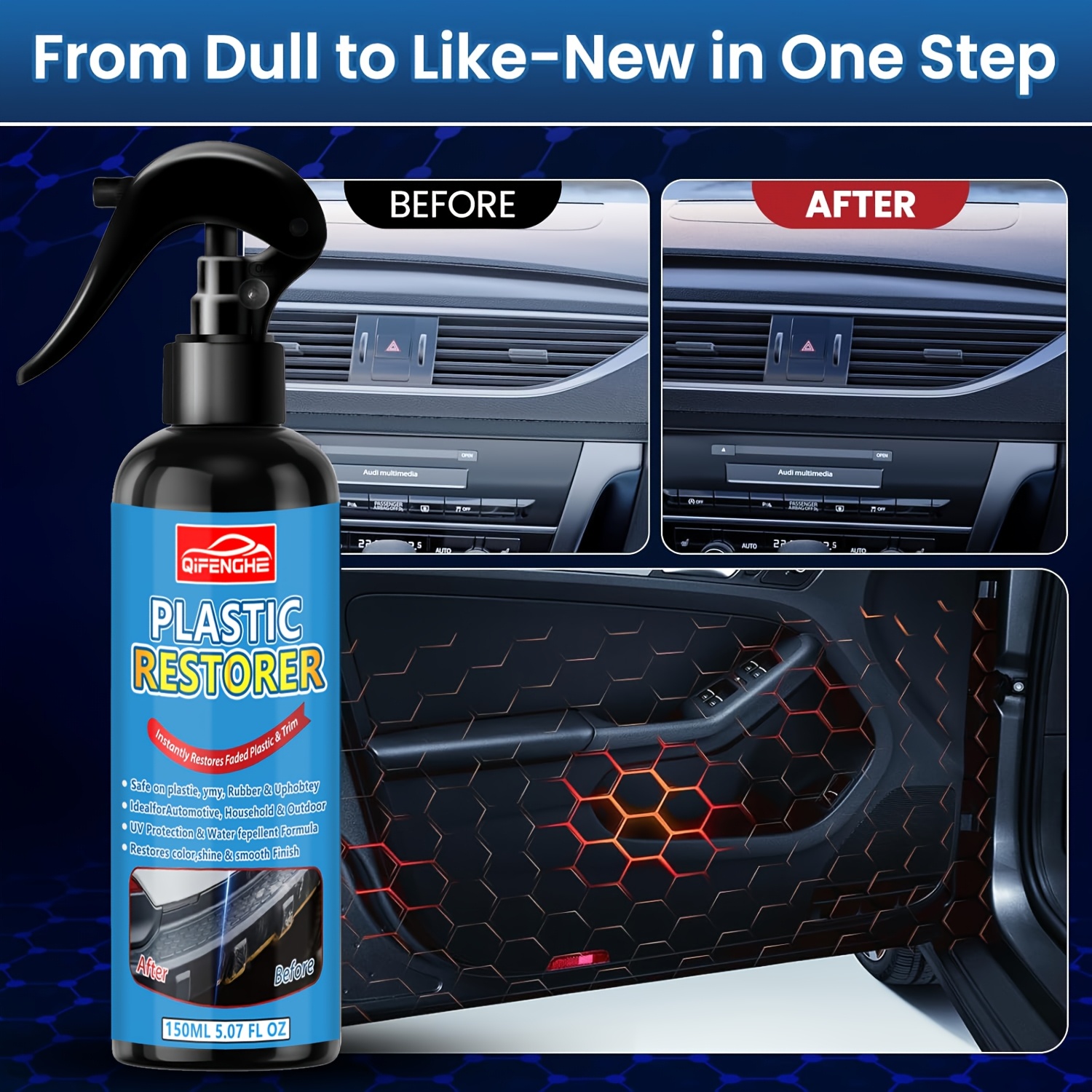 Black Trim And Plastic Restore - Trim Restorer Plastic avaliação e preço