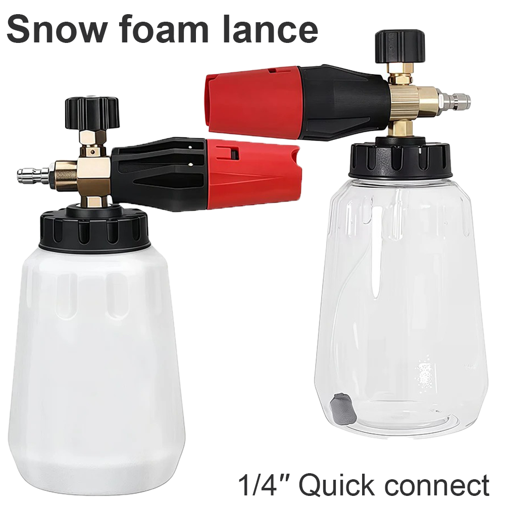 Adjustable Snow Foam Lance 1L  - Pressure Washer Foam Gun avaliação e preço