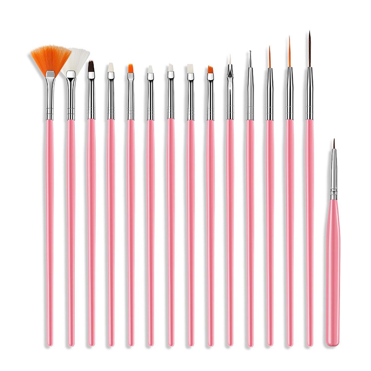 15pcs Fine Detail Paint Brush  - Detailing Brush Set avaliação e preço