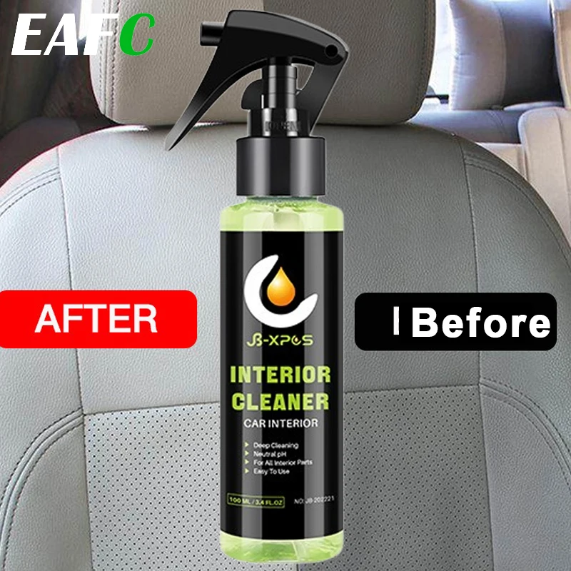 EAFC 50ML /100ML Car Foam Clea - Seat Cleaner Fabric avaliação e preço