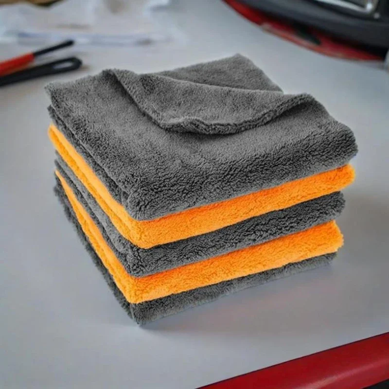 New 1/2/6/9 Packs 300GSM Car T - Microfiber Towel Detailing avaliação e preço