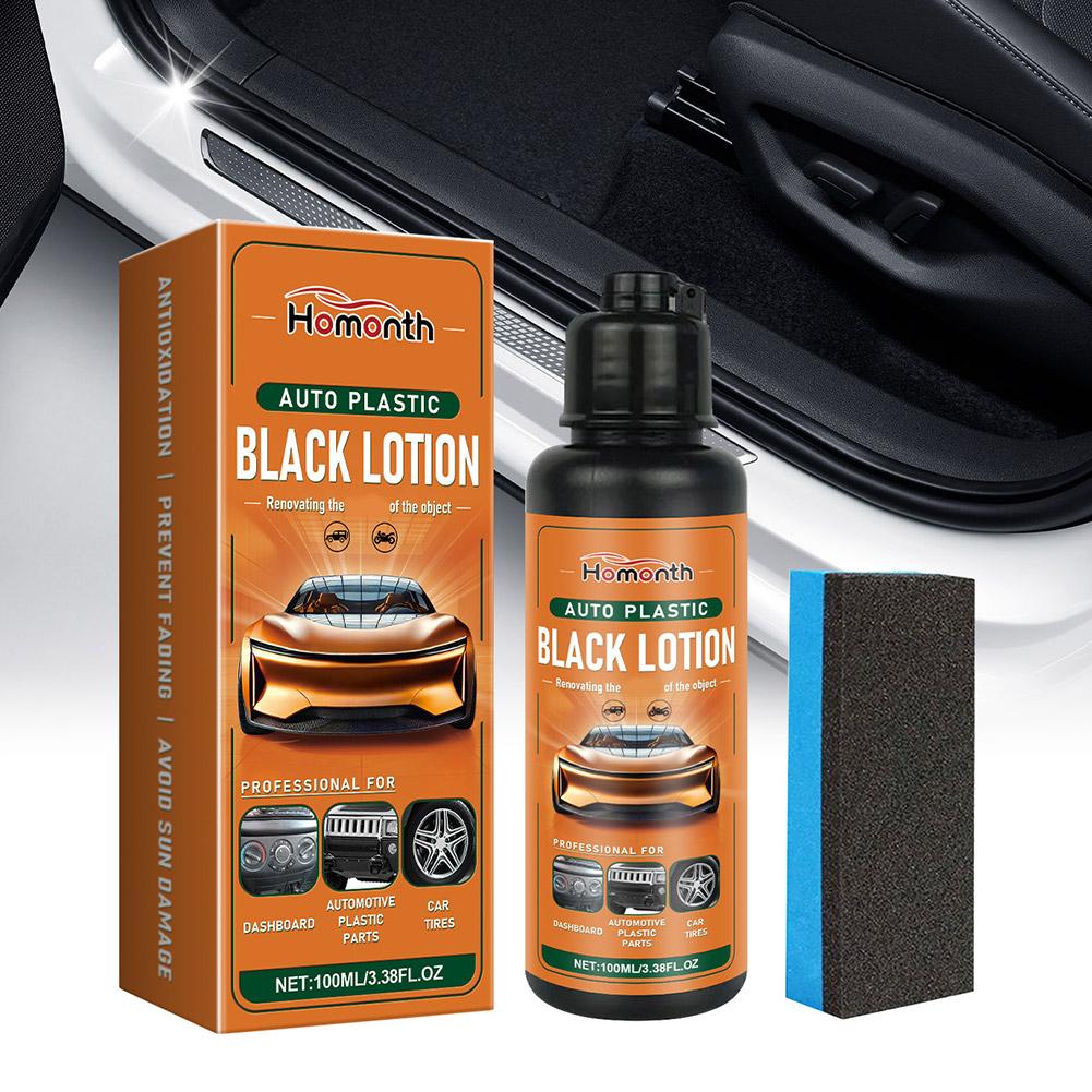100ml Auto Plastic Black Lotio - Trim Restorer Plastic avaliação e preço