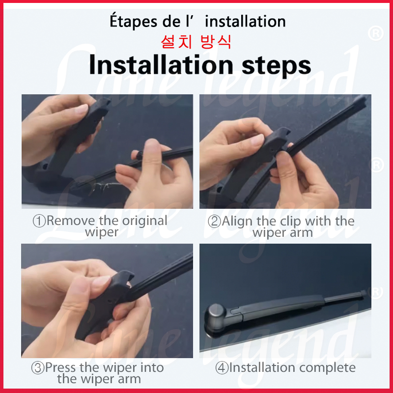 Car Rear Wiper Blade For BYD A - Car Cleaning Brush avaliação e preço
