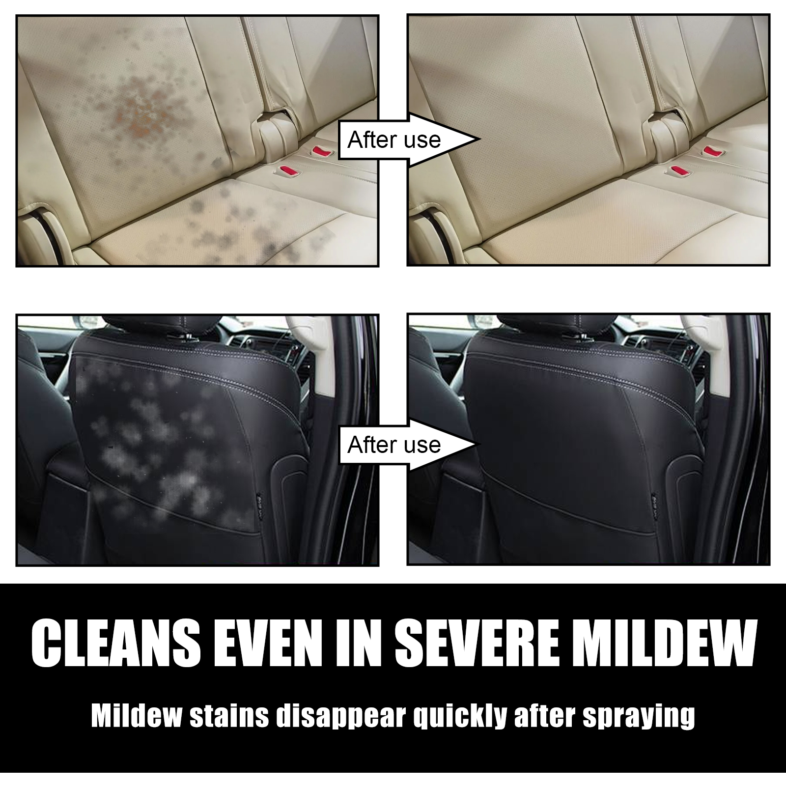 Car Mildew Remover Spray Multi - Seat Cleaner Fabric avaliação e preço